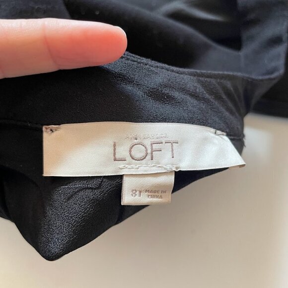 Ann Taylor TALL LONG Dress High Neck Cut Out Sleeveless Key Hole Career Stretch - Picture 6 of 10